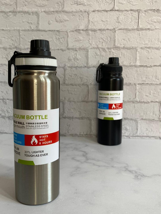 فلاسک استیل با درب پیچی بدون نشتی و چکه