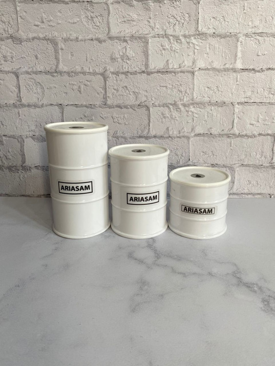 بانکه طرح بشکه برای نگهداری قهوه بدون ورود رطوبت