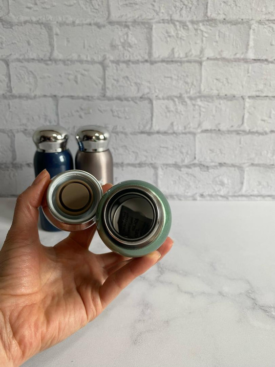 قمقمه کوچک استیل ۲۲۰ میل مناسب نوشیدنی