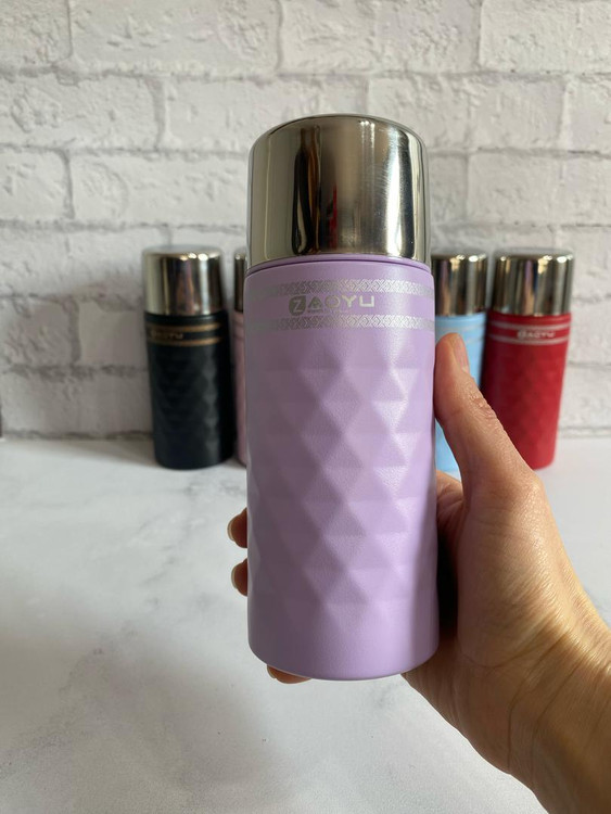 تراول ماگ دوجداره استیل ۳۵۰ میل با ظاهر لوکس