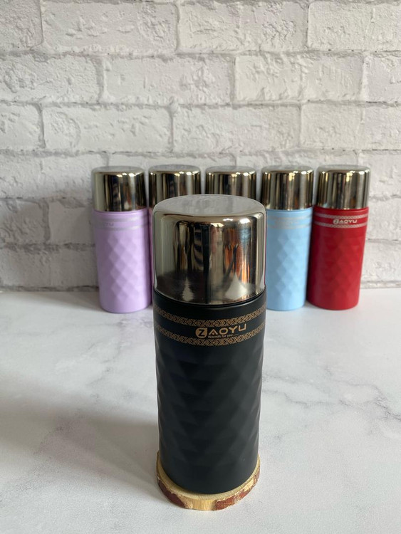 تراول ماگ دوجداره استیل ۳۵۰ میل با ظاهر لوکس