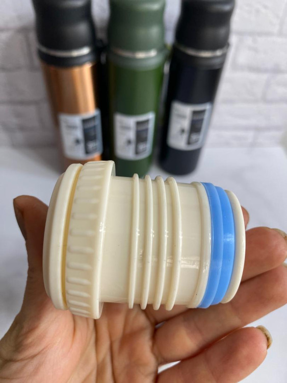 درب دکمهای فلاسک ۱ لیتری با واشر ضدنشت