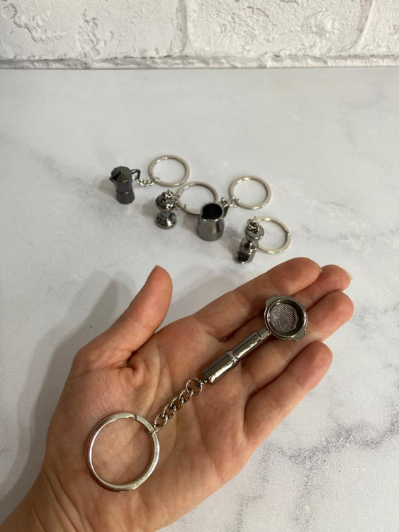 جاکلیدی استیل وارداتی با طرح پرتافیلتر