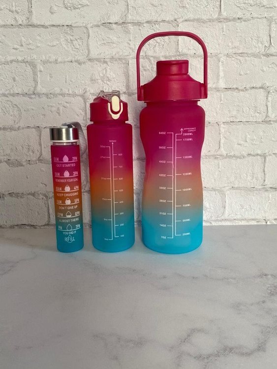 ست بطری آب با طراحی مدرن و کاربردی برای تمام سنین