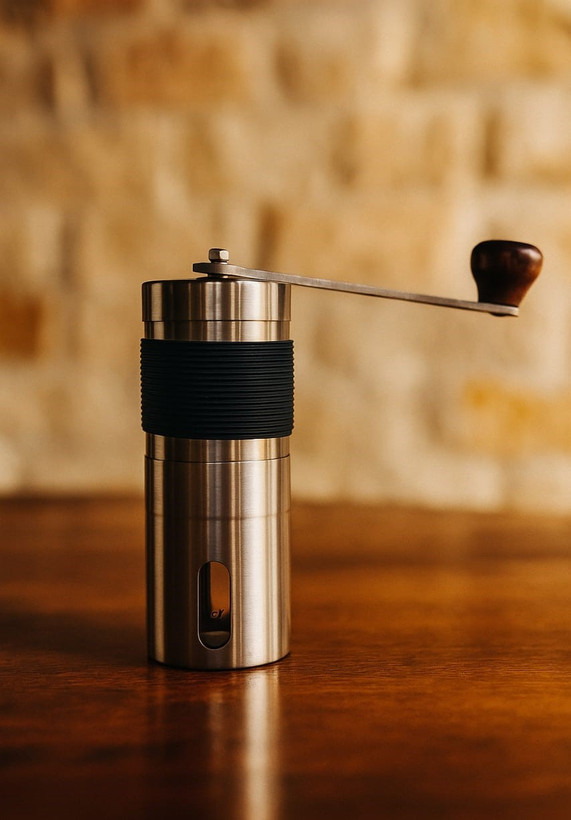 آسیاب دستی از جنس استیل