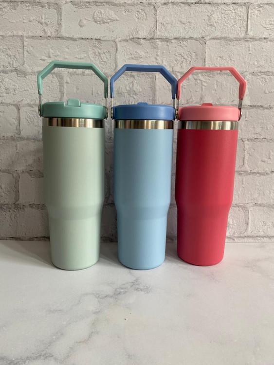 تراول ماگ دسته دار استیل 304