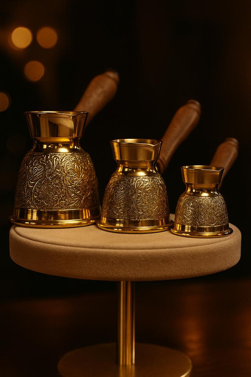 قهوه جوش جذوه برنجی