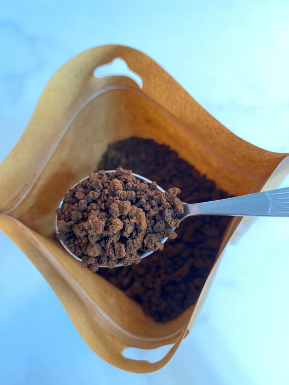 ظاهر دانه های قهوه فوری کلاسیک