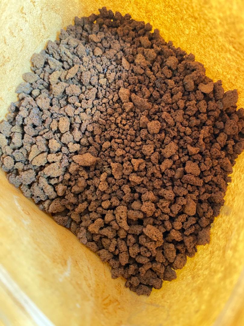 ظاهر پودر قهوه فوری نسکافه کلاسیک