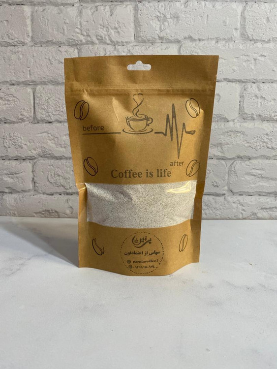 پودر کاپوچینو فوری با بسته بندی