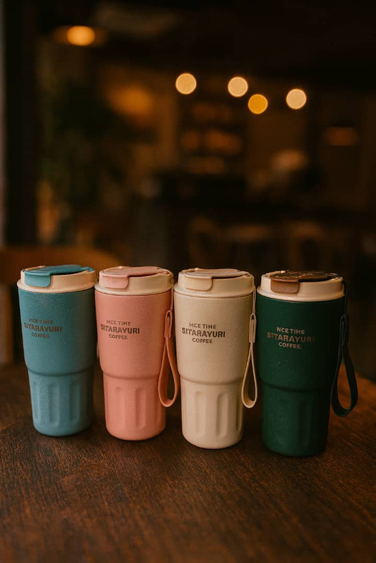 تراول ماگ بند دار 600 سی سی سیتارایوری