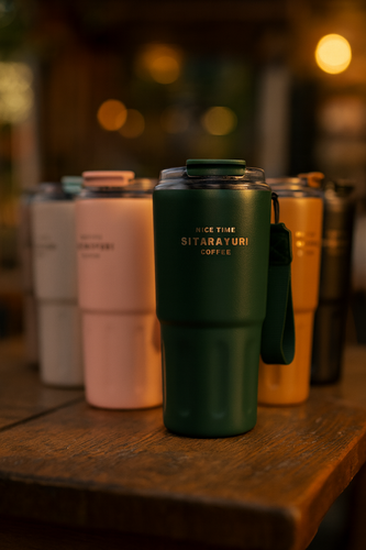 تراول ماگ بند دار 600 سی سی سیتارایوری با سری دو حالته