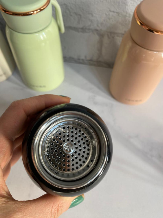 فلاسک کوچک با تفاله گیر چای