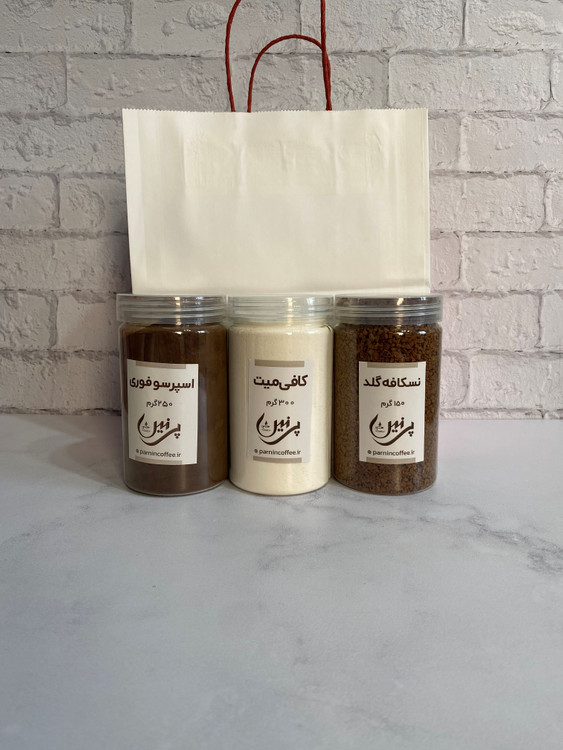 پک خوراکی شامل: نسکافه گلد، کافی میت، اسپرسوفوری